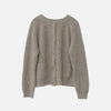 Shetland Wool Cardigan Nature