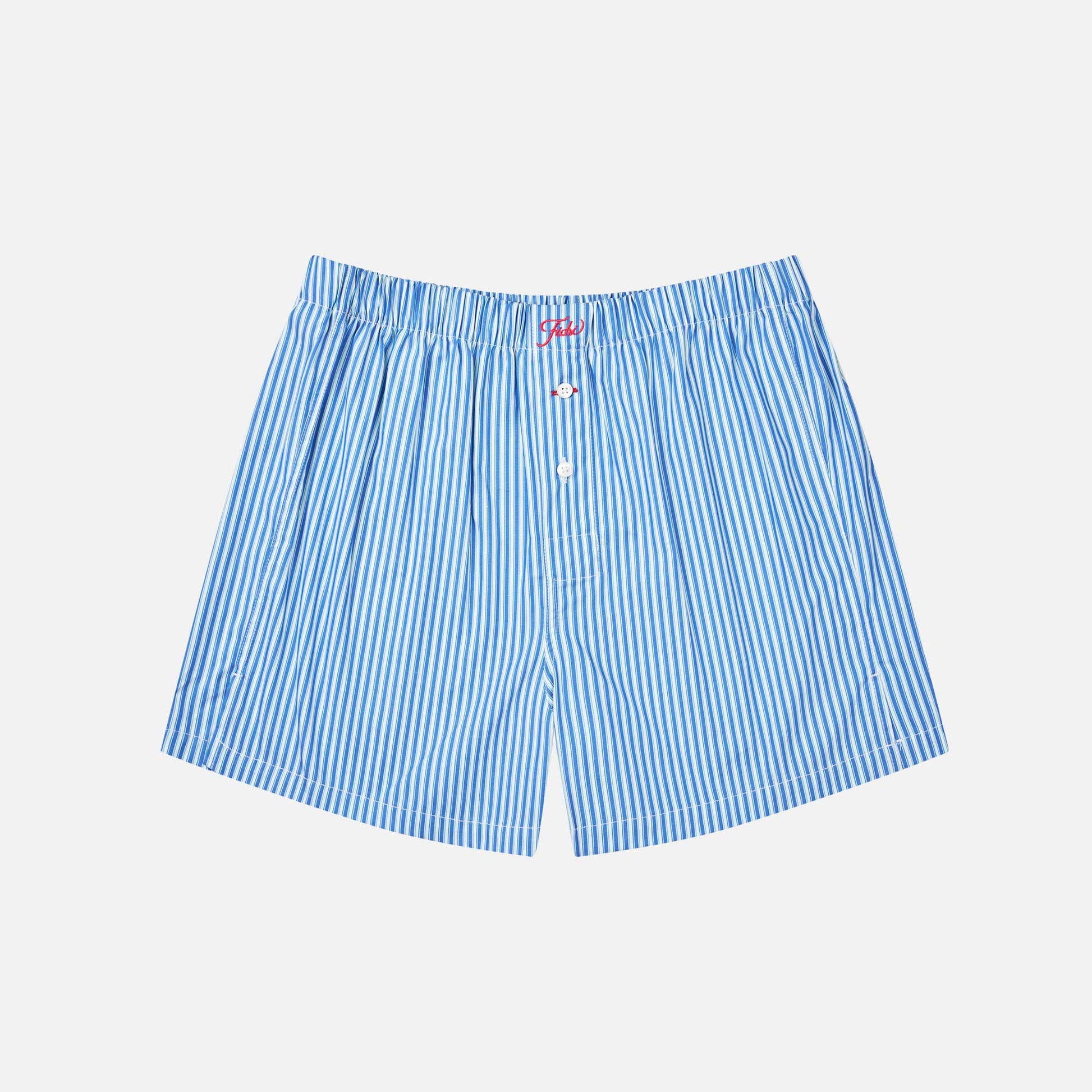 Shorts Blue/Green Stripe
