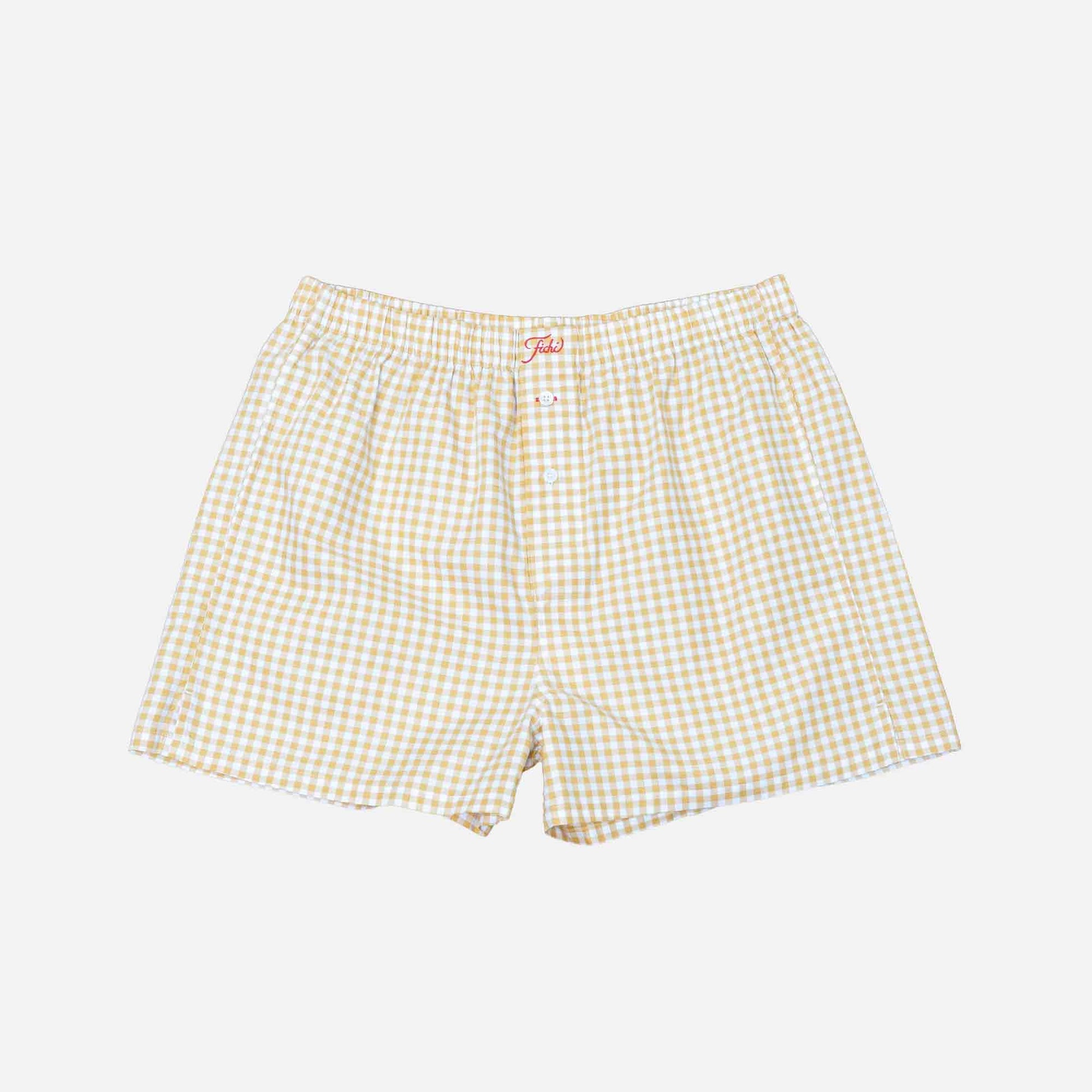Shorts Mustard Check