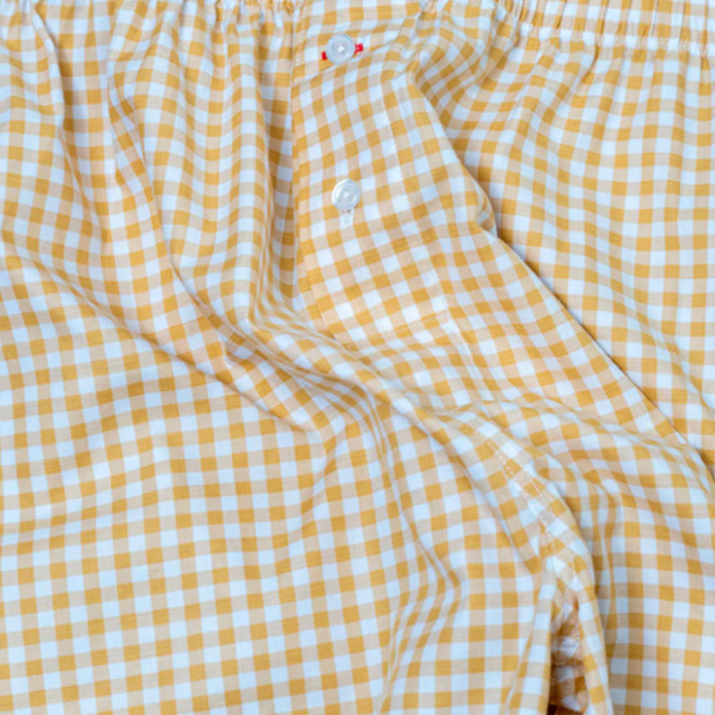 Shorts Mustard Check