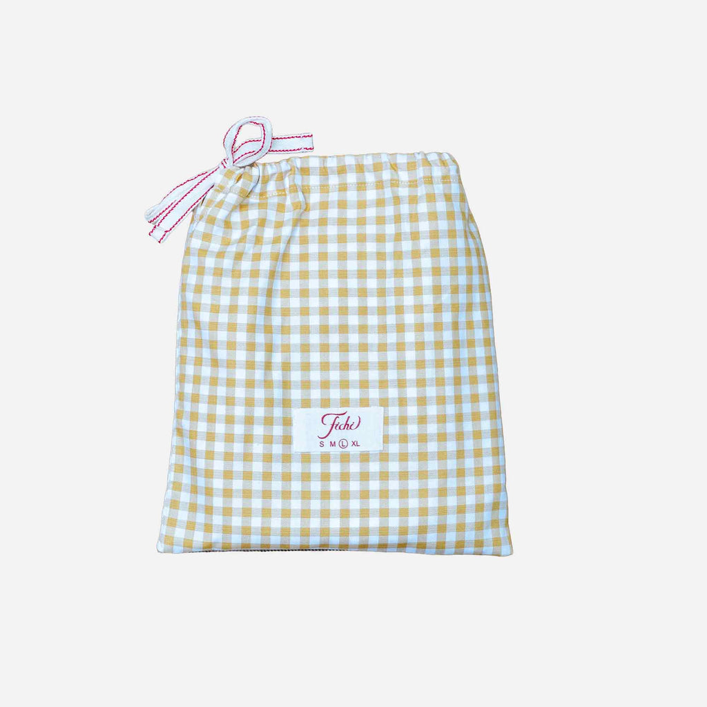 Shorts Mustard Check