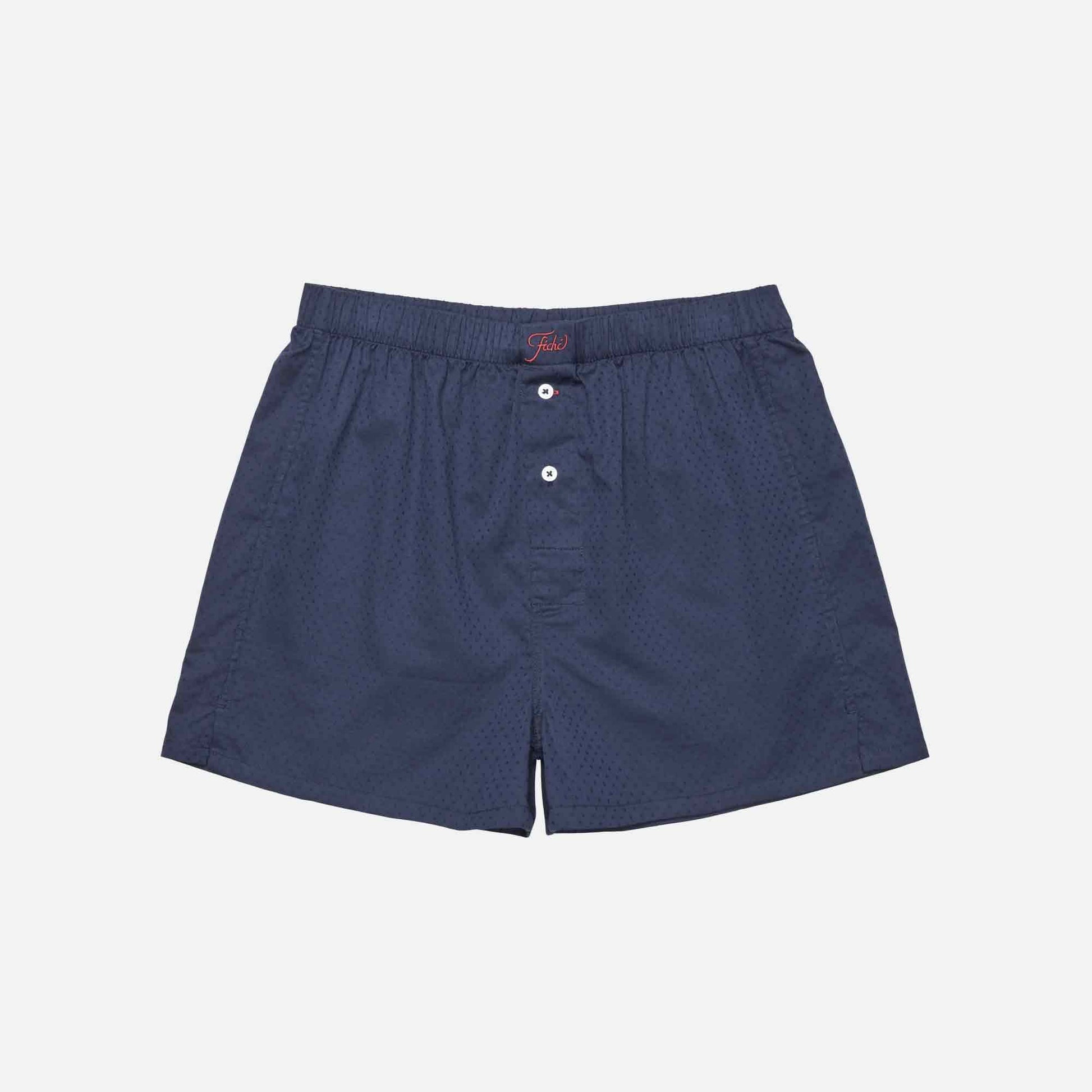 Shorts Navy Polkadot