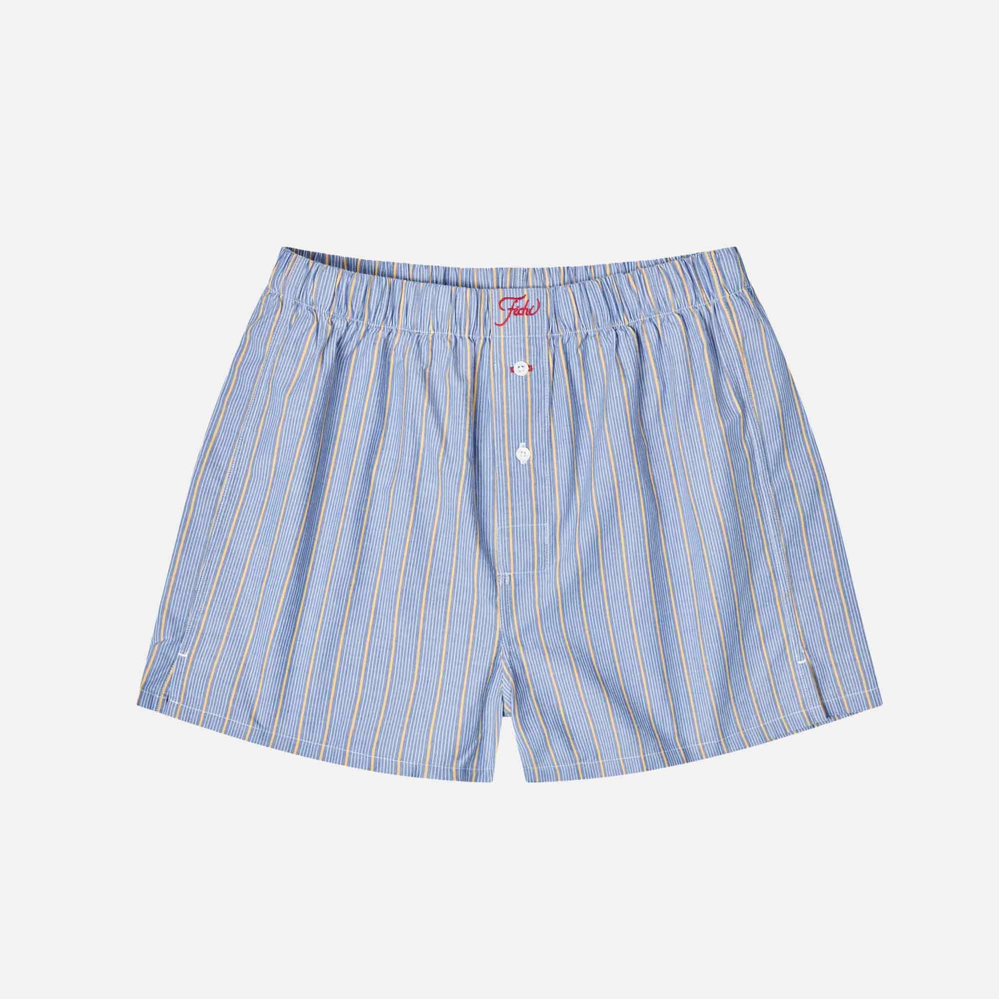 Shorts Ocean Blue/Yellow Stripe