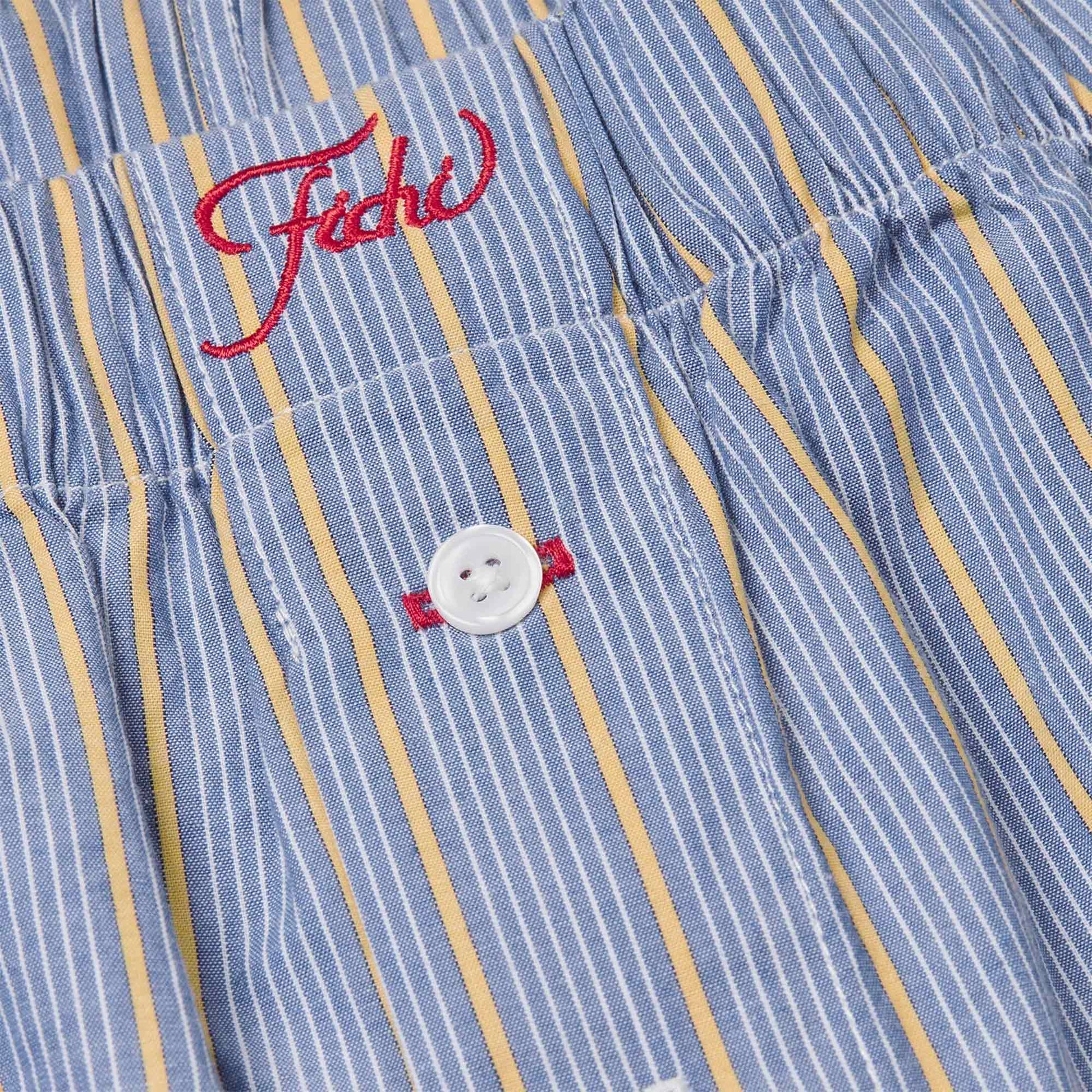 Shorts Ocean Blue/Yellow Stripe