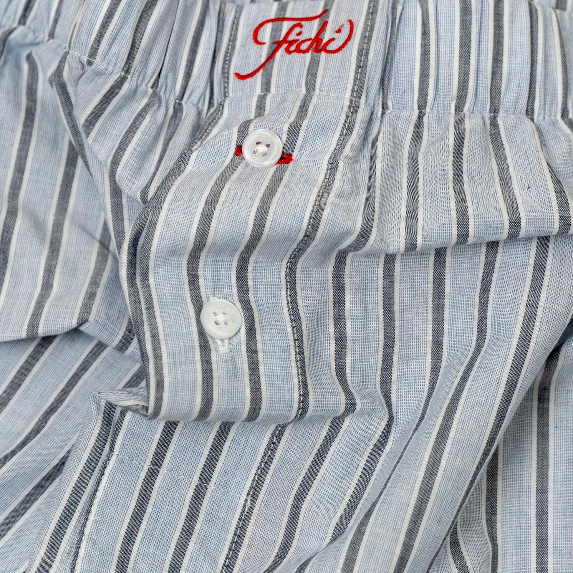 Shorts Sea Salt Blue Stripe