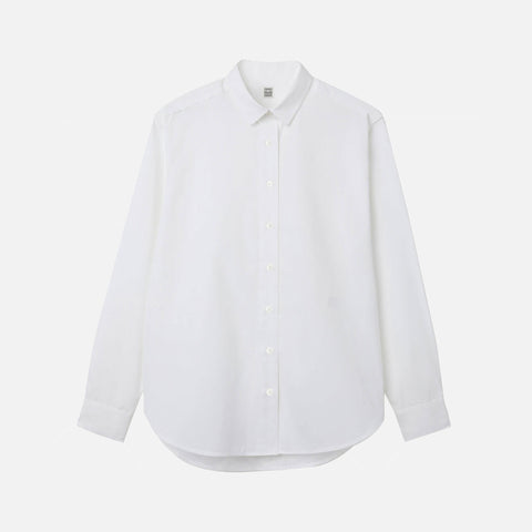 Signature Cotton Shirt White