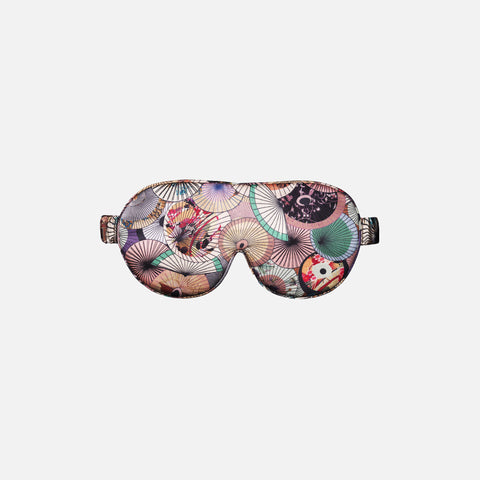 Silk Eye Mask Dorado Soft Pastels