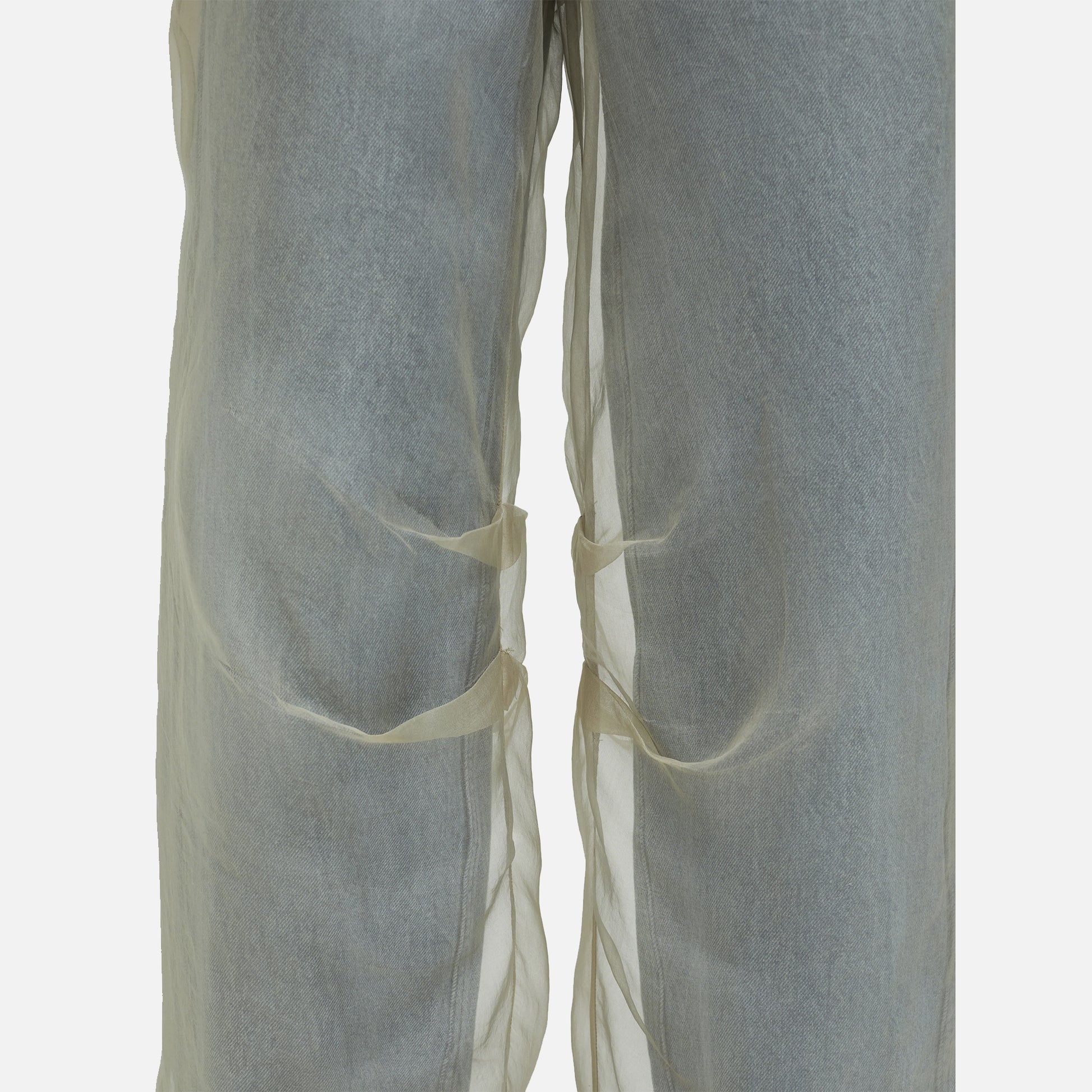 Silk Parchment Denim Jean Stone Blue/Sand