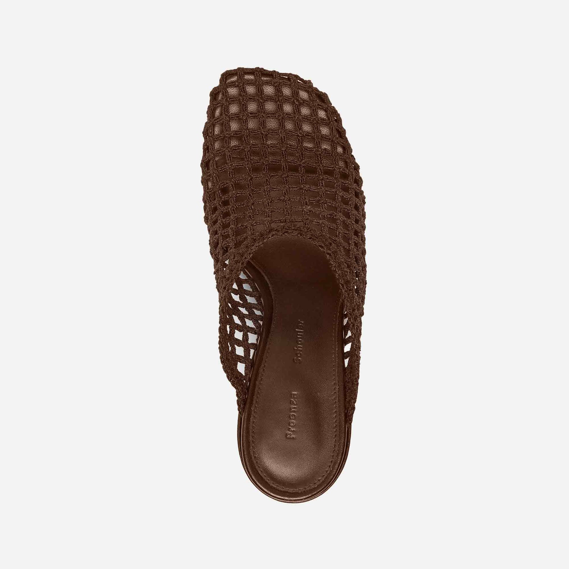 Slant Crochet Mule Mushroom