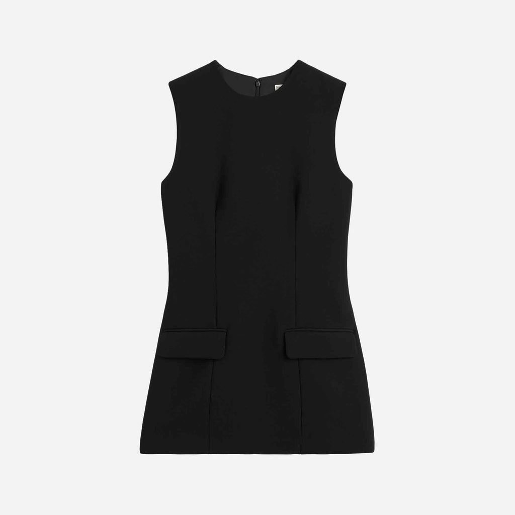 Sleeveless Pocket Top Black