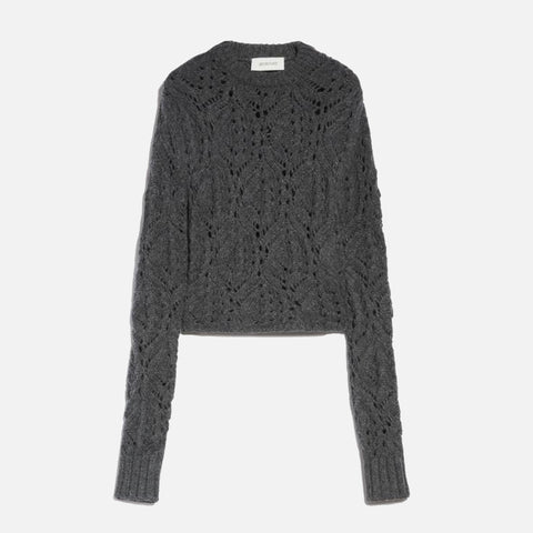 Mito Wool Sweater Grey Melange