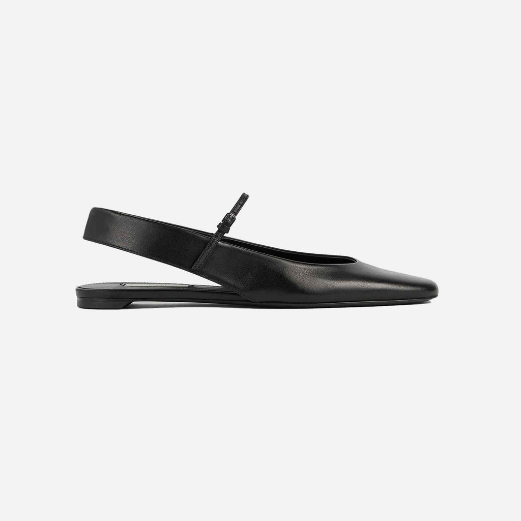 Slingback Mary Janes Black