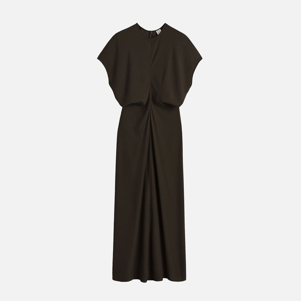 Slouch Waist Dress Bark