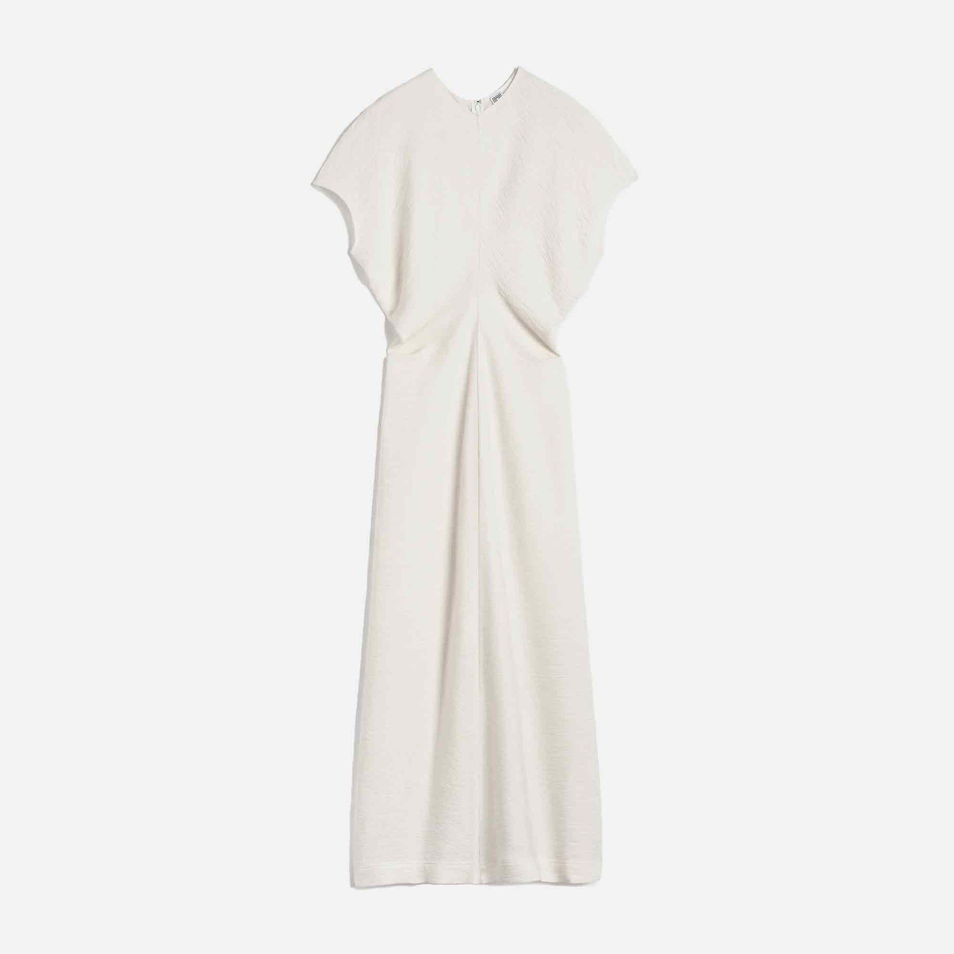 Slouch Waist Dress Off-White