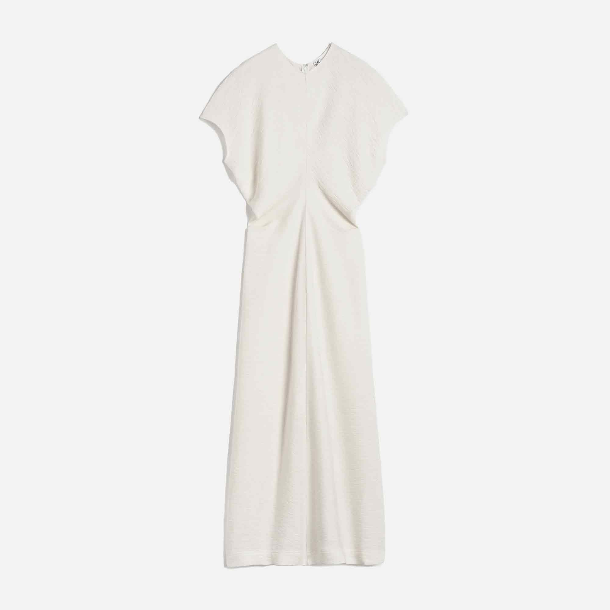 Slouch Waist Dress Off-White