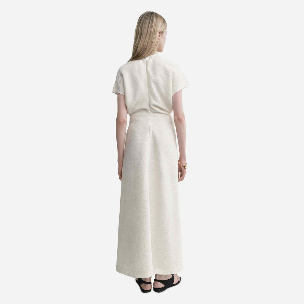 Slouch Waist Dress Off-White