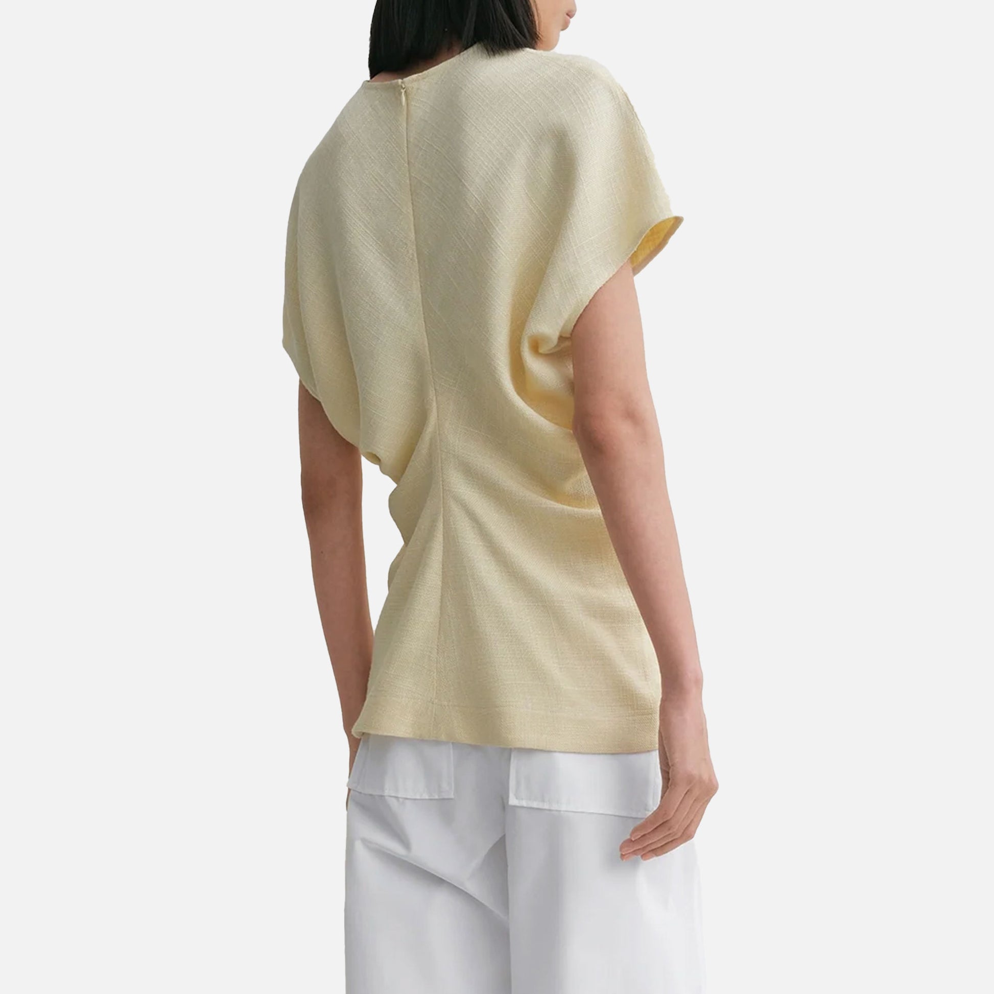 Slouch Waist Top Straw