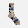 Snowy Winter Socks Beige
