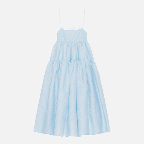 Sofie Dress Kaze Matelassé Light Blue