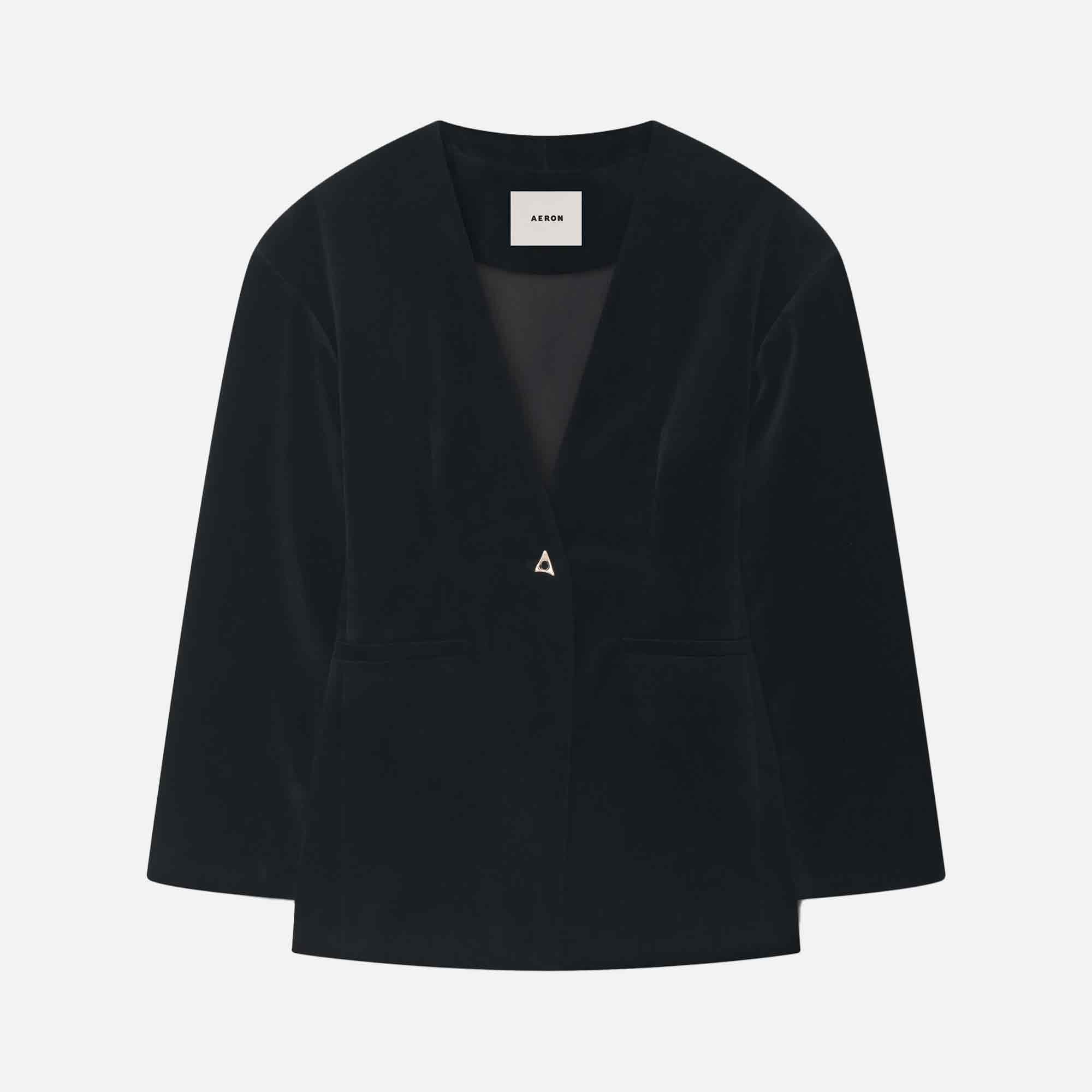 Somerset Velvet Blazer Black