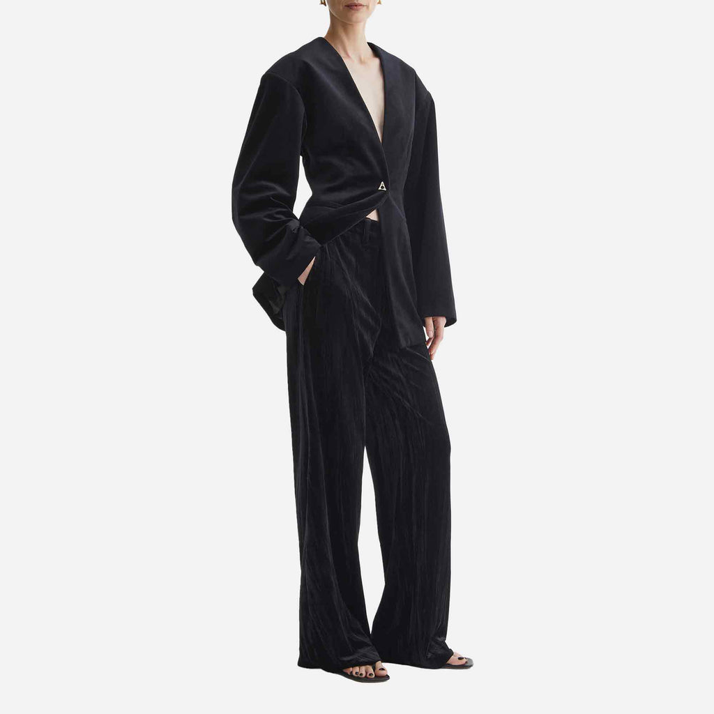 Somerset Velvet Blazer Black