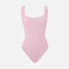 Square Neck Swimsuit Ballet Pink
