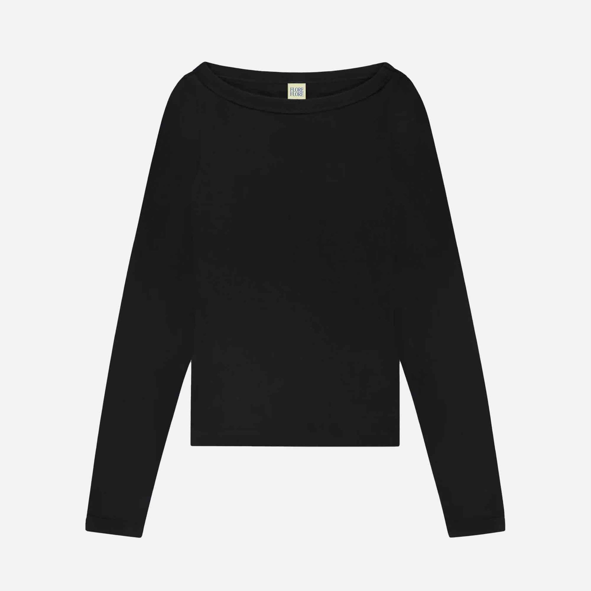 Steffi Longsleeve Tee Black