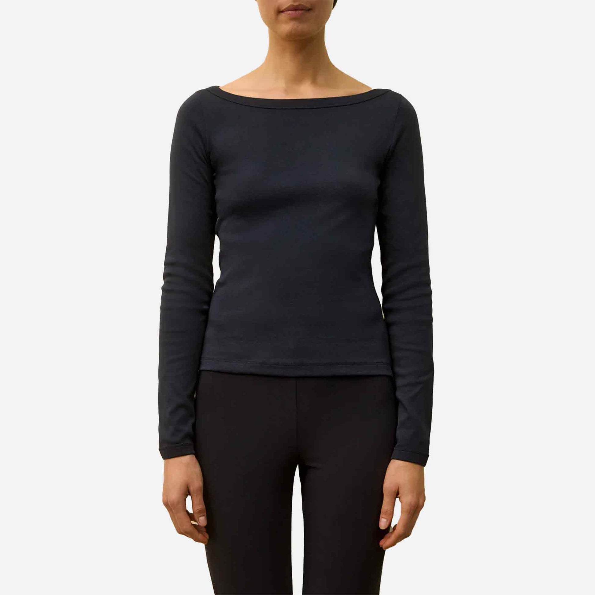 Steffi Longsleeve Tee Navy
