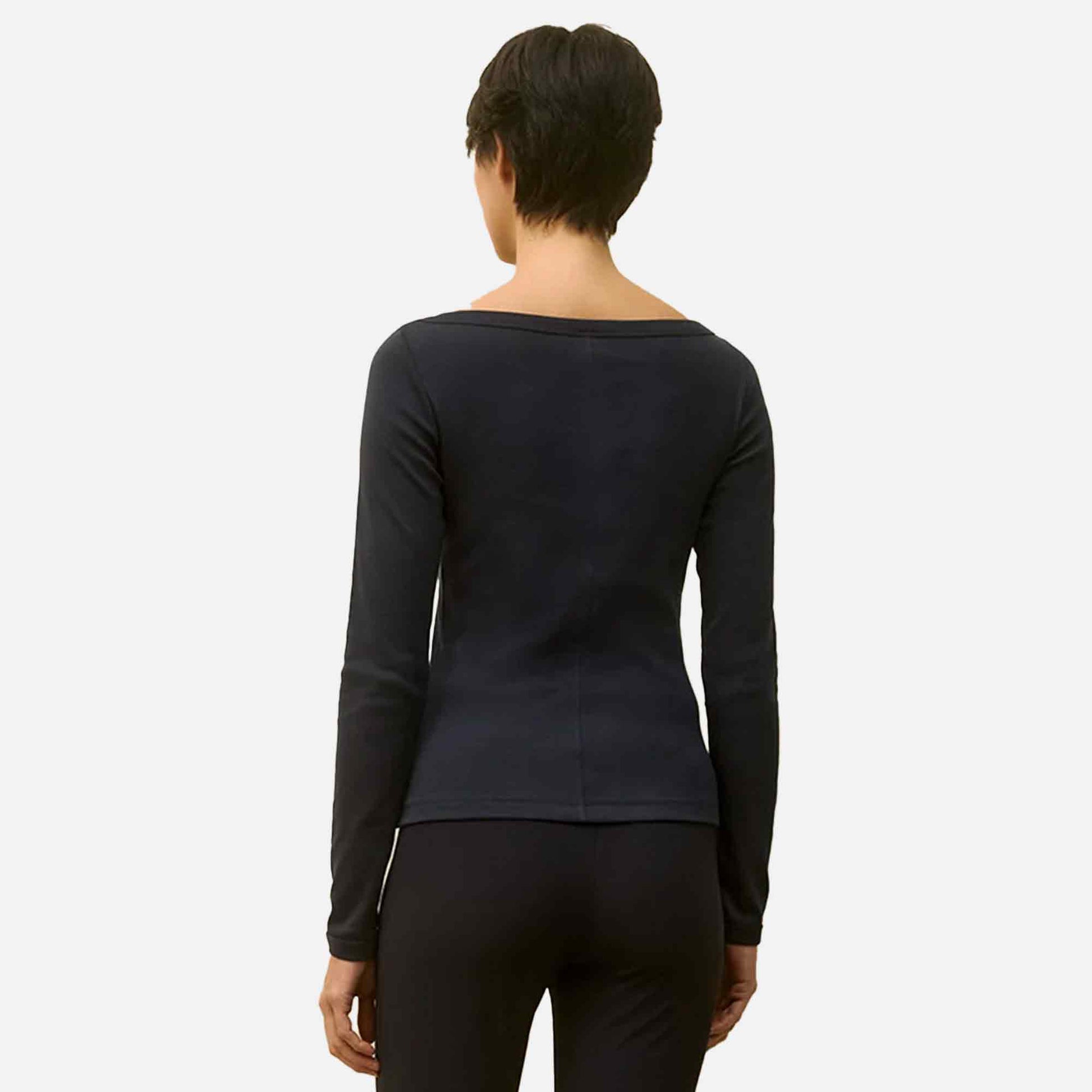 Steffi Longsleeve Tee Navy