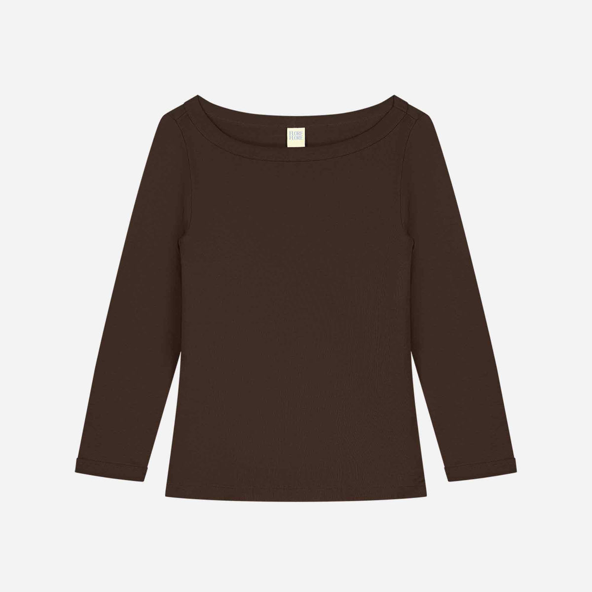 Steffi Tee Dark Brown