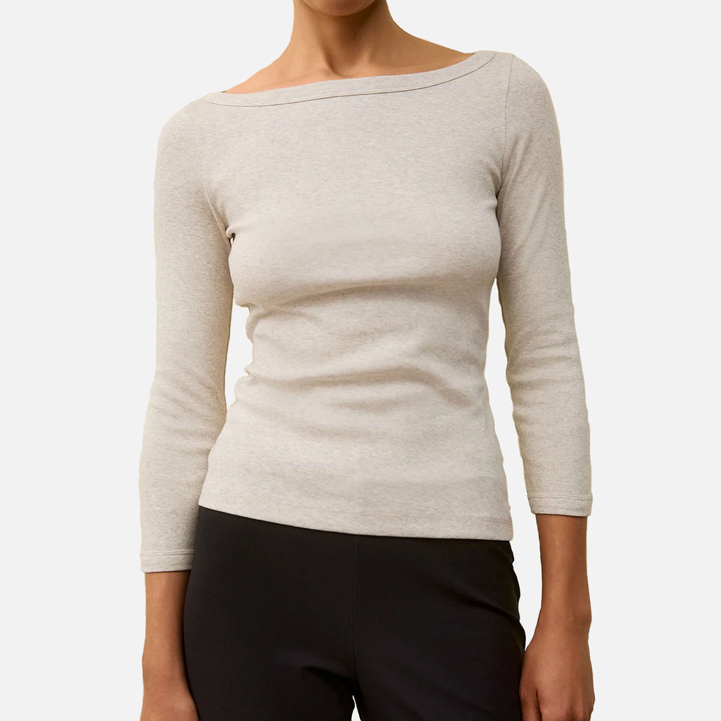 Steffi Tee Heather Grey