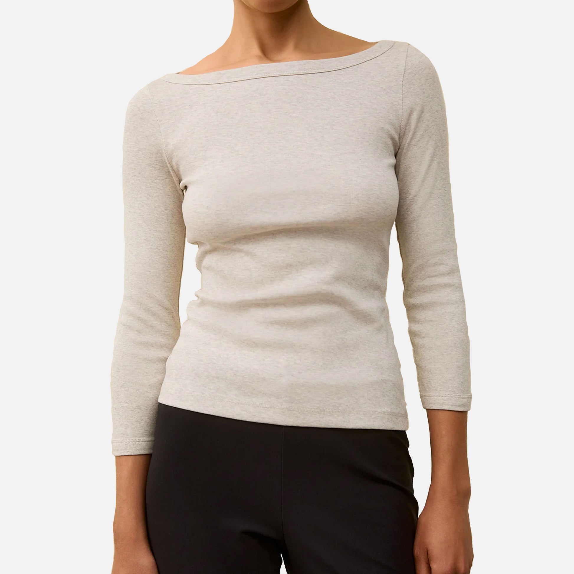 Steffi Tee Heather Grey
