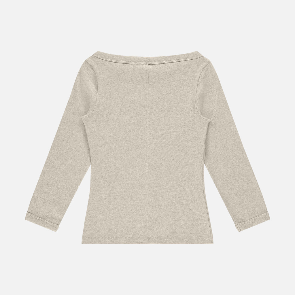 Steffi Tee Heather Grey