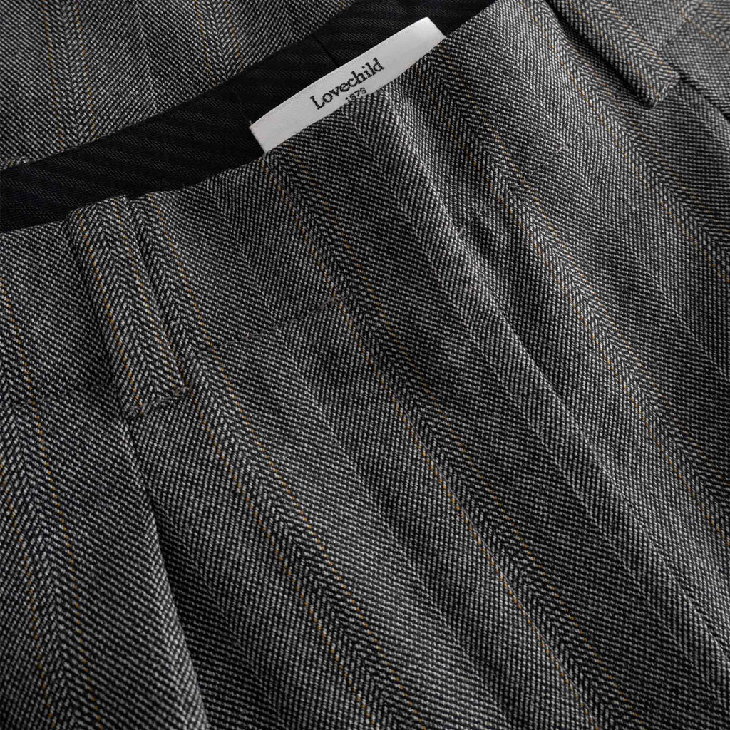 Stella Pants Charcoal Weave