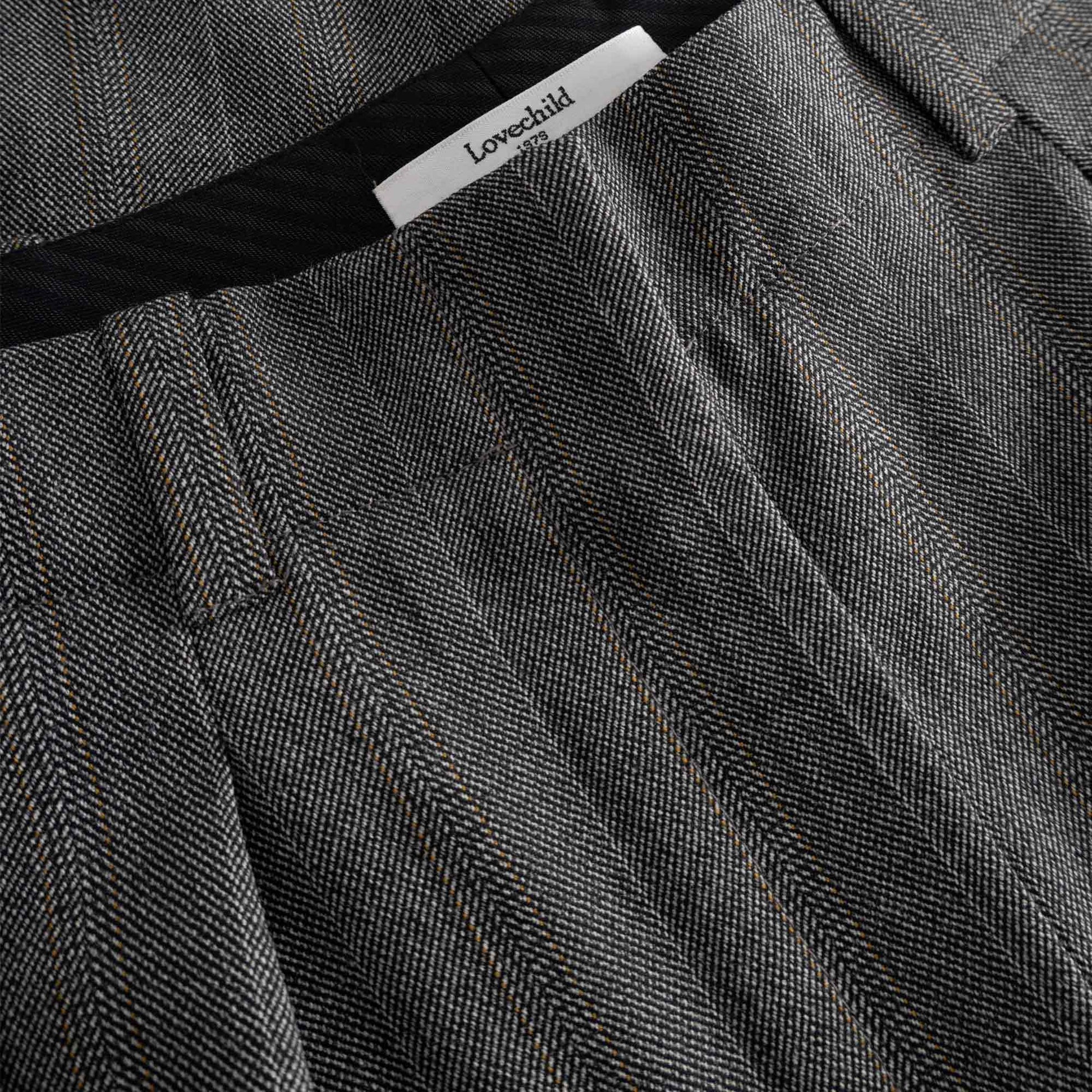 Stella Pants Charcoal Weave