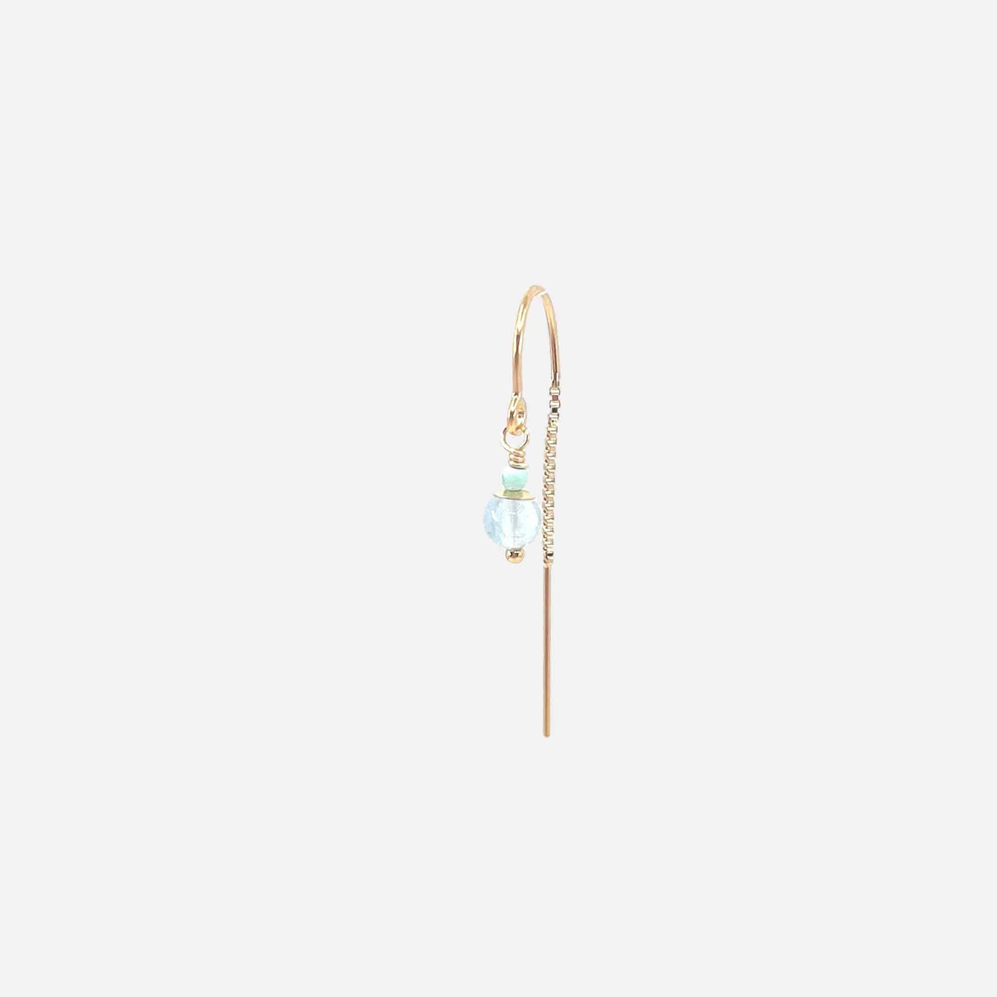 Sui Earring Aquamarine