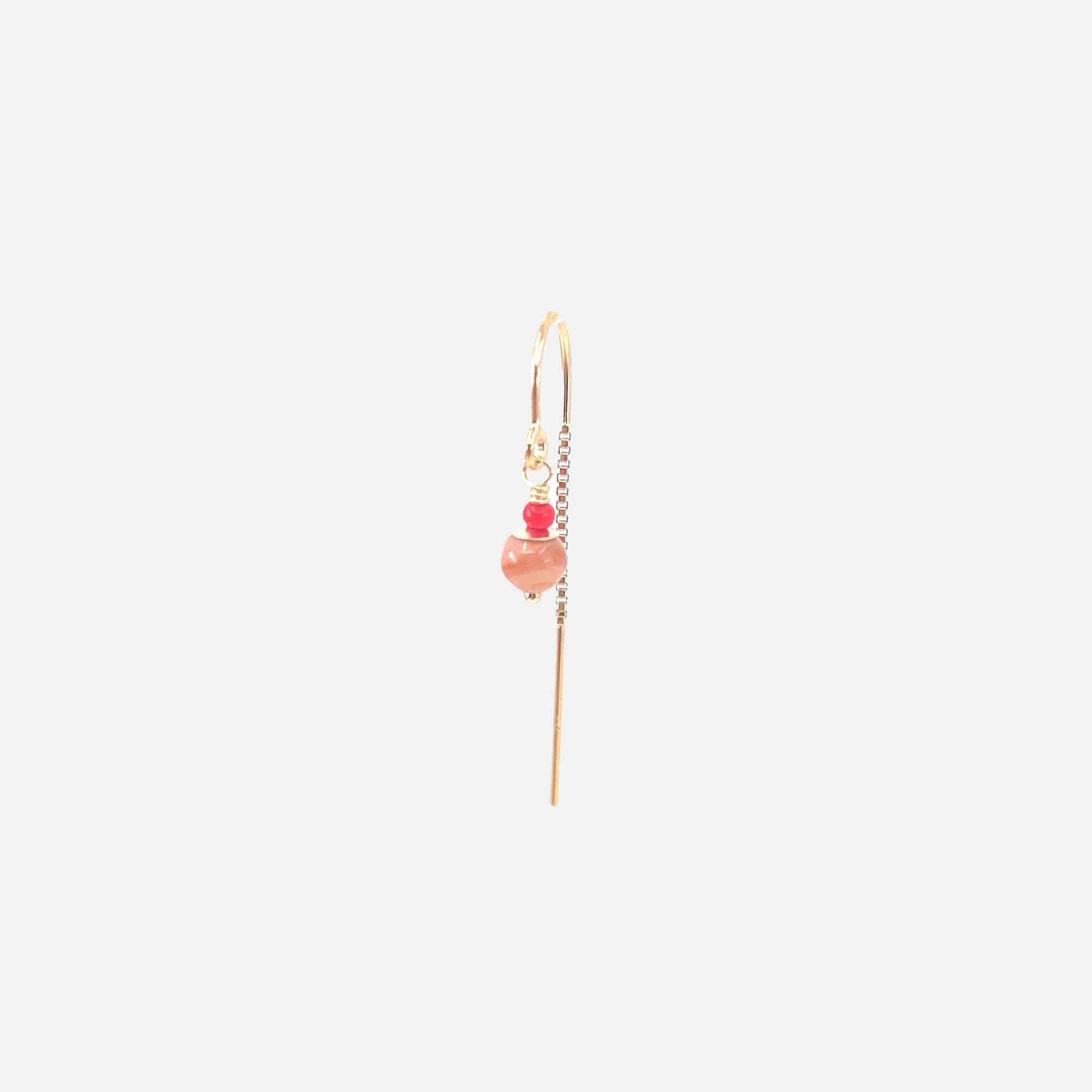 Sui Earring Coral