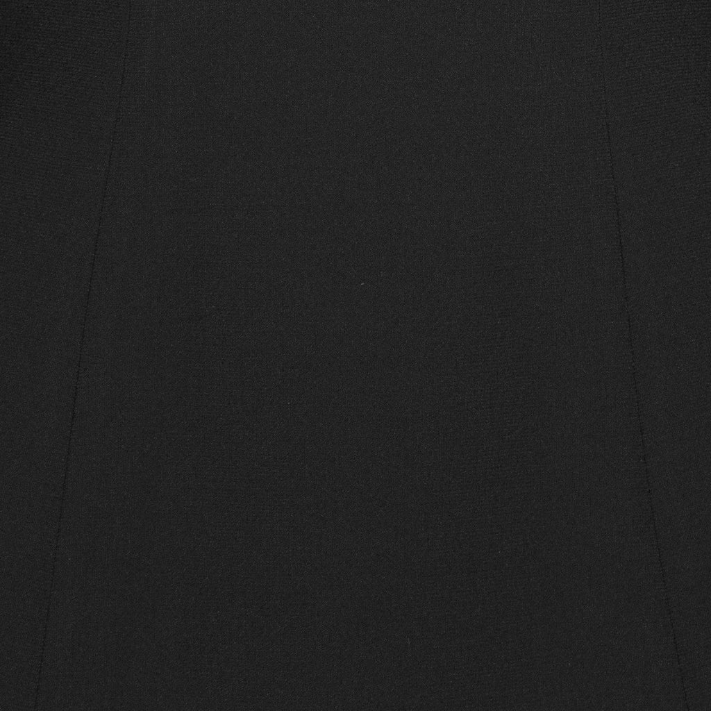 Suiting Flared Mini Dress Black