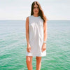 Summer Dress Daisy Sky Stripes