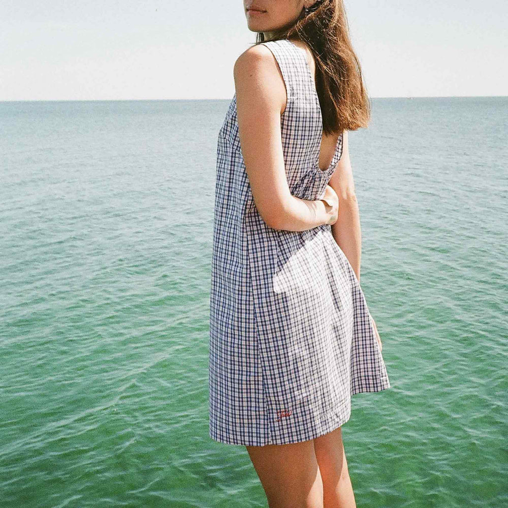 Summer Dress Moonlight Check