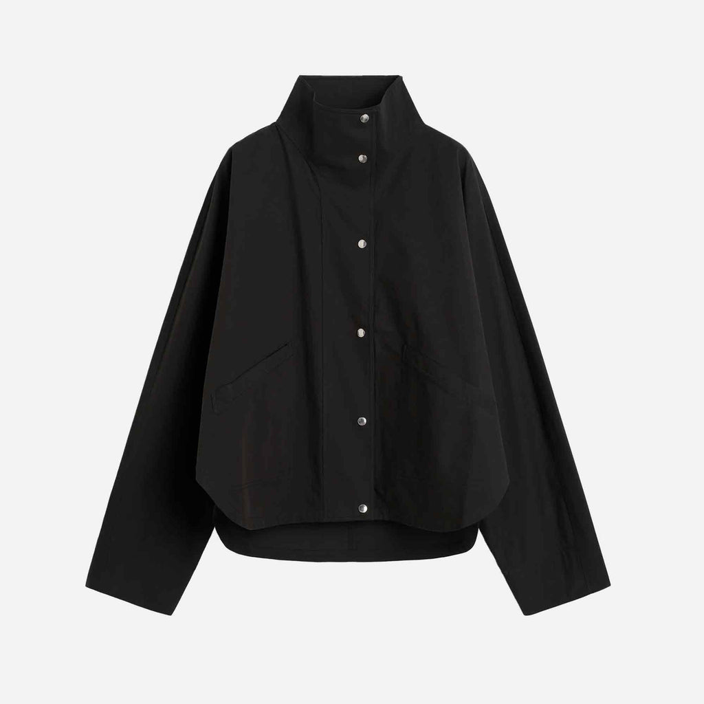 Summer Parachute Jacket Black