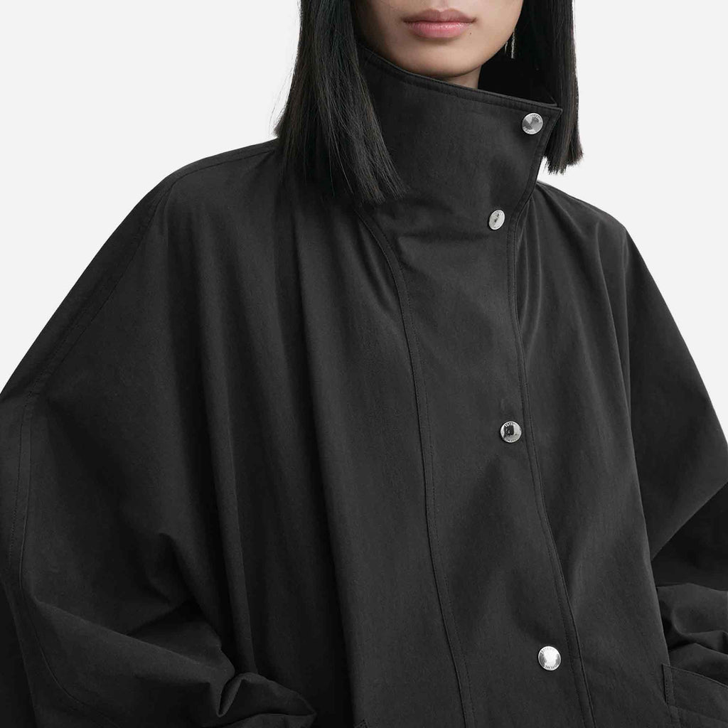 Summer Parachute Jacket Black