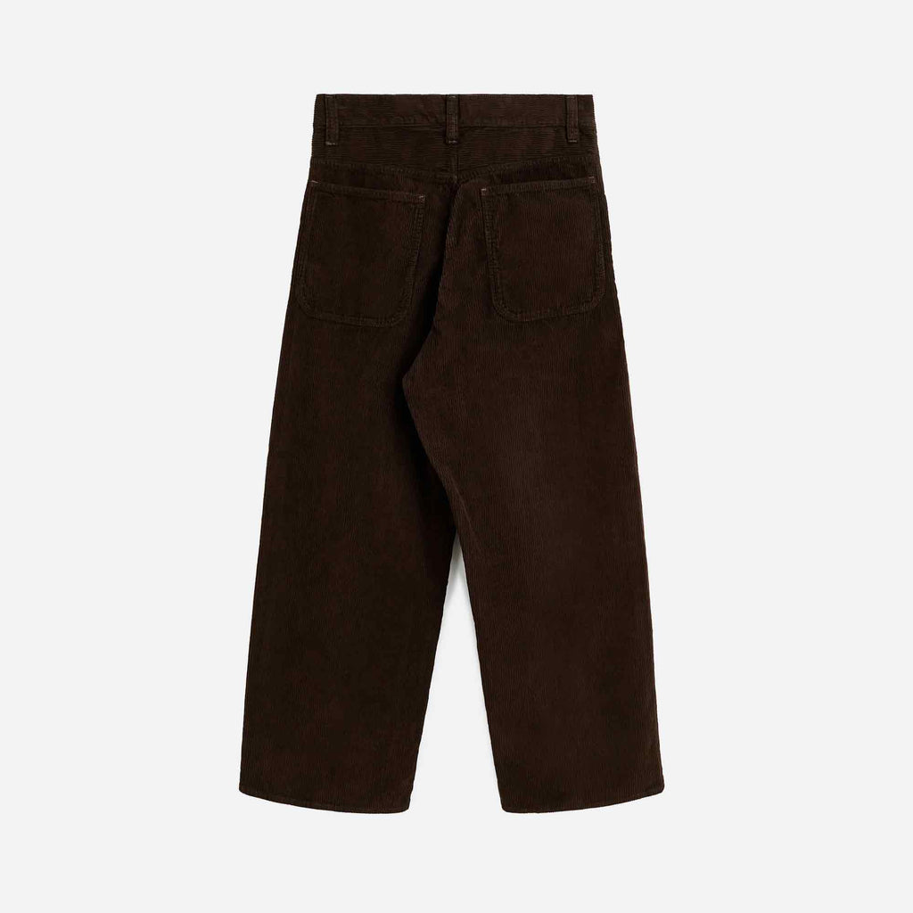 Super Wide Corduroy Pants Brown