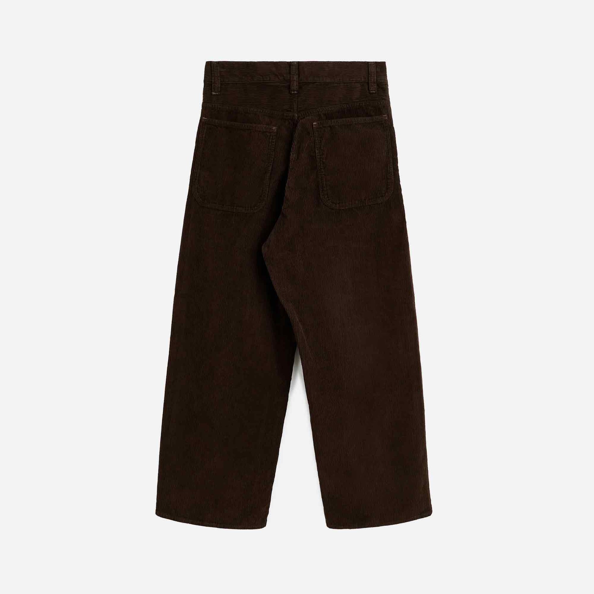 Super Wide Corduroy Pants Brown