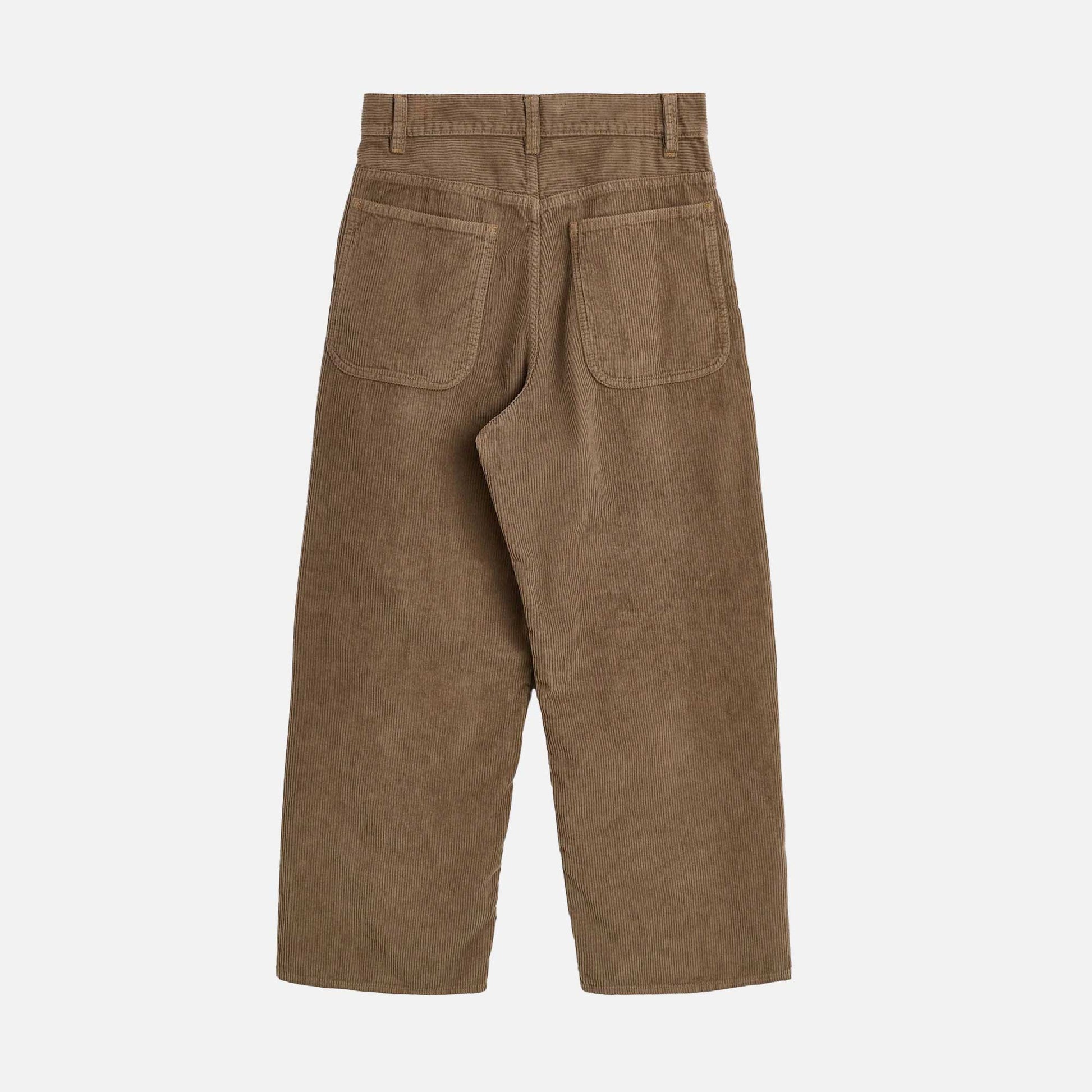 Super Wide Corduroy Pants Taupe