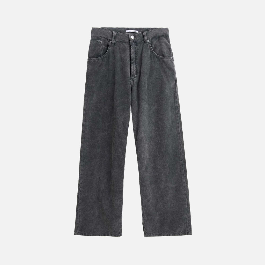 Super Wide Corduroy Pants Grey