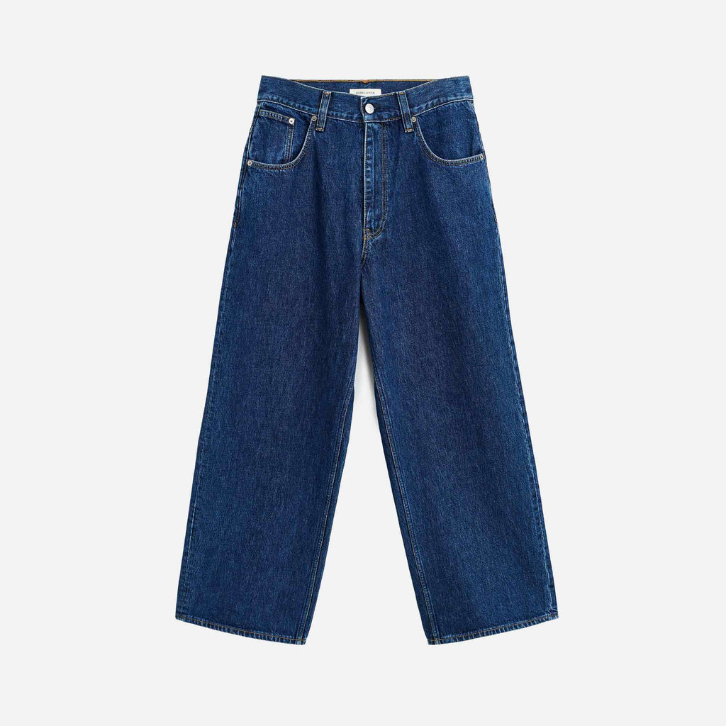 Super Wide Jeans Blue Wash