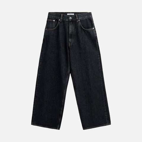 Super Wide Jeans Black Stone