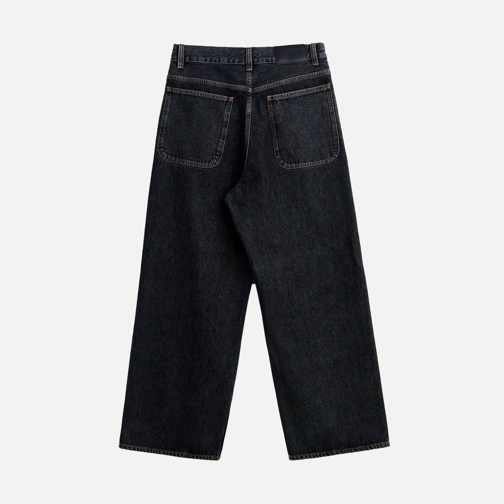 Super Wide Jeans Black Stone