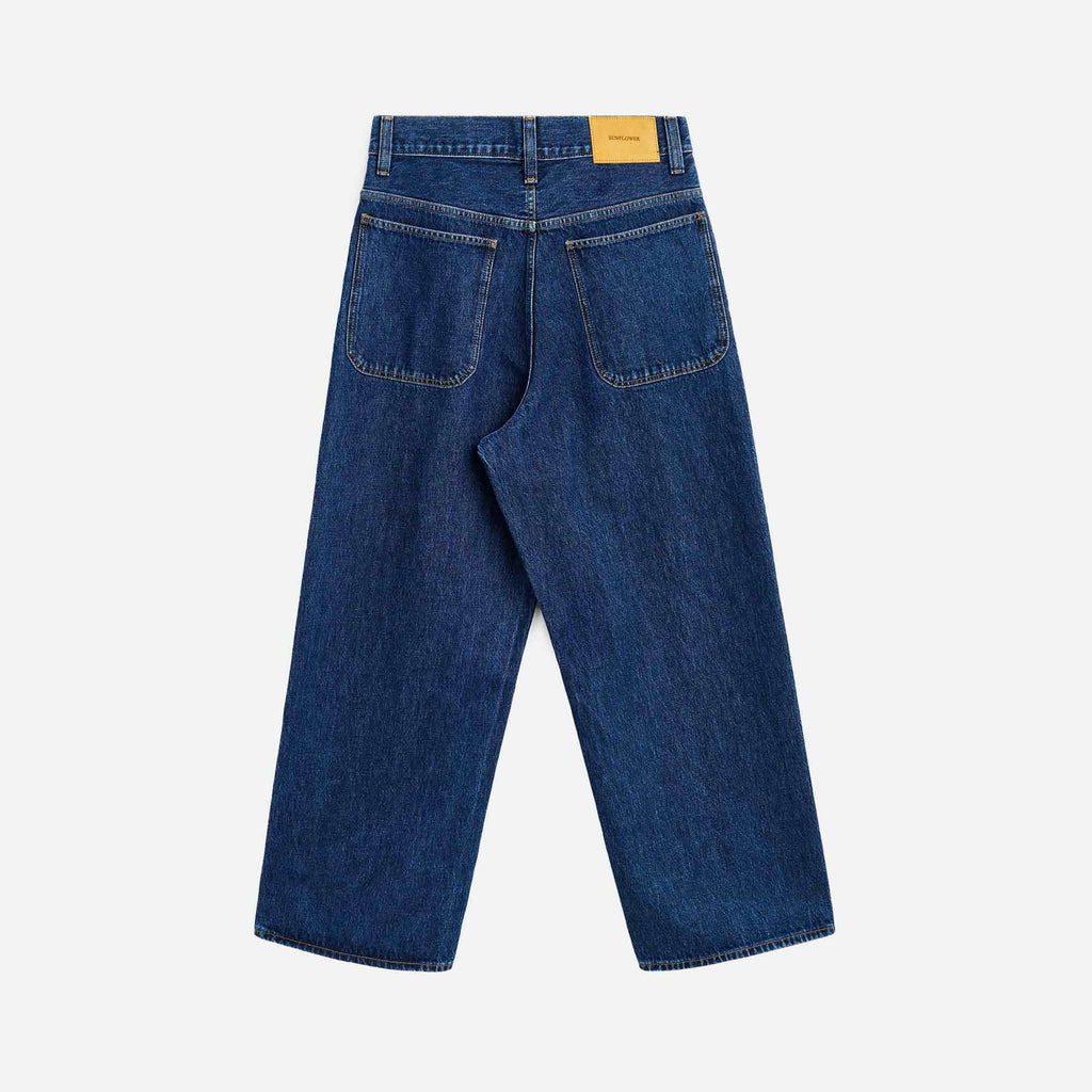 Super Wide Jeans Blue Wash